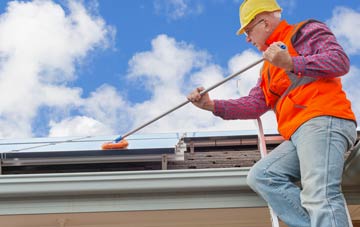 Onehouse soft wash roof cleaning